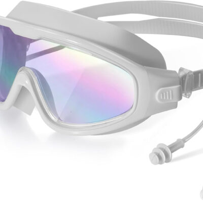 689a4c965cdf4e67841fce040da2c1123c3abc513101b4351e424.jpg Swim Goggles, Wide View Clear View Swimming Goggles for Adult, Anti-Fog UV Protection No Leak Vision Pool Goggles