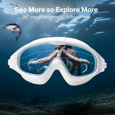 689a4cc031cf8c5cb466883ca7e791c57c7e837c20064225ca383.jpg Swim Goggles, Wide View Clear View Swimming Goggles for Adult, Anti-Fog UV Protection No Leak Vision Pool Goggles