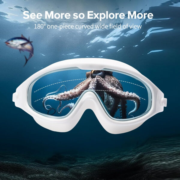 689a4cc031cf8c5cb466883ca7e791c57c7e837c20064225ca383.jpg Swim Goggles, Wide View Clear View Swimming Goggles for Adult, Anti-Fog UV Protection No Leak Vision Pool Goggles