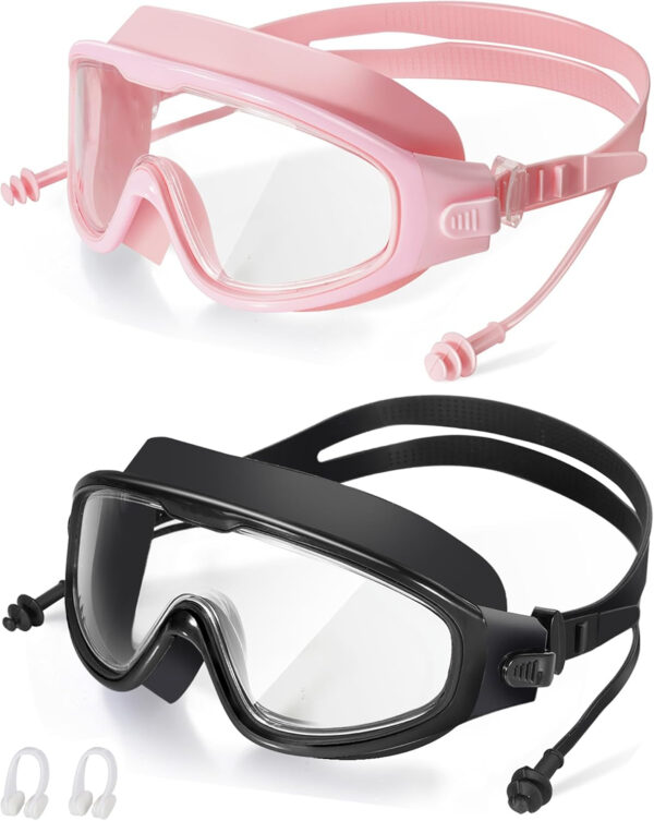 689a4cc12da57cdbce812ba0207a6678706648e3ec546a2770abe.jpg Swim Goggles, Wide View Clear View Swimming Goggles for Adult, Anti-Fog UV Protection No Leak Vision Pool Goggles