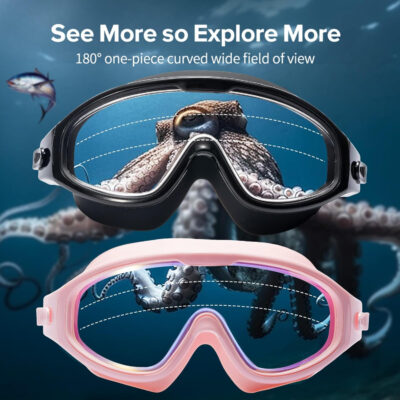 689a4cc47c61c97283c65aafae74722c972c8dd2c0793ebb2e2f3.jpg Swim Goggles, Wide View Clear View Swimming Goggles for Adult, Anti-Fog UV Protection No Leak Vision Pool Goggles