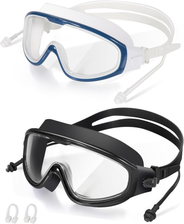 689a4cc5a051ecbc030ae561b12f61c63c0b4bf433cce715ffb8f.jpg Swim Goggles, Wide View Clear View Swimming Goggles for Adult, Anti-Fog UV Protection No Leak Vision Pool Goggles