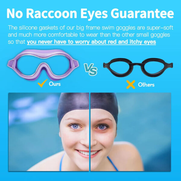 689a4d3f71f65bce6f72f3192c28674d6f279fcdc35994d95b3cf.jpg Swim Goggles No Leaking Anti-Fog Pool Goggles Swimming Goggles for Adult Men Women Youth, UV Protection 180° Clear Vision