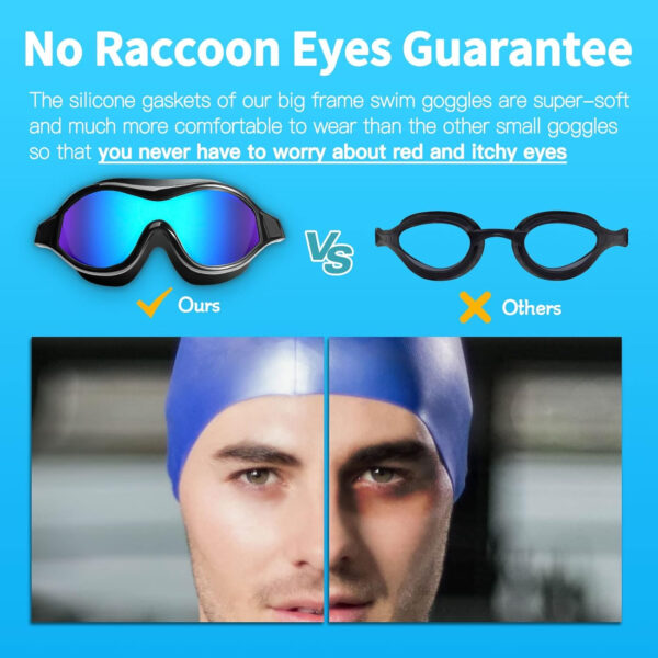 689a4d58861620ec01c9e93f3176743d4cd63b2d8577bca6fb5e5.jpg Swim Goggles No Leaking Anti-Fog Pool Goggles Swimming Goggles for Adult Men Women Youth, UV Protection 180° Clear Vision