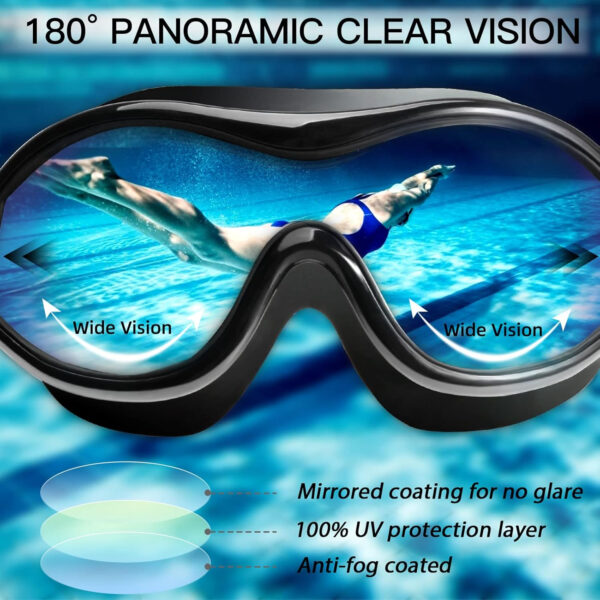 689a4d5c34155006bf8e591ba60cf7954f361d22a9c321bd59b2b.jpg Swim Goggles No Leaking Anti-Fog Pool Goggles Swimming Goggles for Adult Men Women Youth, UV Protection 180° Clear Vision