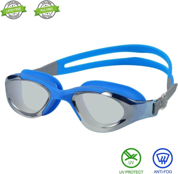 689a4e17315fb64140215b7956da84f53c7f77a79dc3836db0a00.jpg Swim Goggles, Adult Swimming Goggles Mirrored, Comfort For Men Women