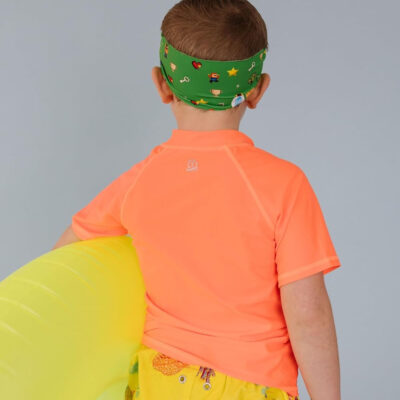 Splash Place SWIM GOGGLES with Fabric Strap - Adult & Kids Swim Goggles - BLUES & GREENS