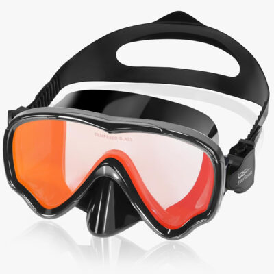 EverSport Swim Goggles Adult with Nose Cover, Anti-fog Clear Diving Mask Wide View No Blurring for Men Women Youth