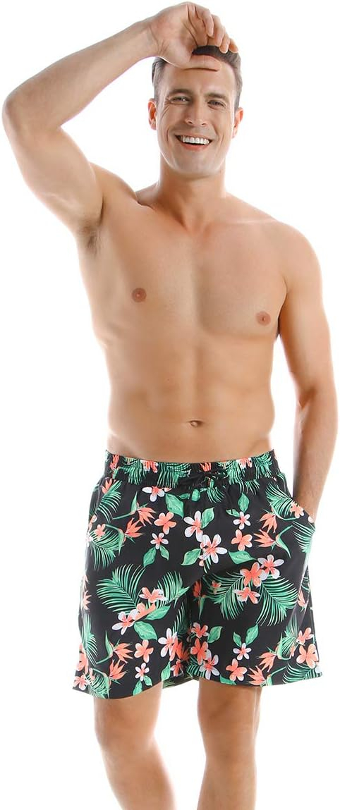 Matching Swimsuit for Couples, Mens Swim Trunks Women Tankini Couples Matching Swimwear