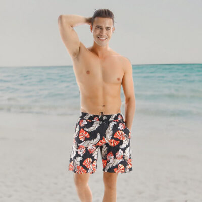 689a521c00f62a2b0fb9cab02fbcdbfe49432eee64f2258a7865d.jpg Swimsuit for Couples Matching Swimwear Tropical Plant Monstera Men Swim Trunks Women Bikini 2-Piece Suit