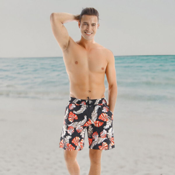 689a521c00f62a2b0fb9cab02fbcdbfe49432eee64f2258a7865d.jpg Swimsuit for Couples Matching Swimwear Tropical Plant Monstera Men Swim Trunks Women Bikini 2-Piece Suit