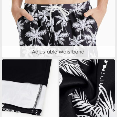 689a526f02cb64f584c01a8799254f805fa331788e320f9ab0f3b.jpg PATPAT Matching Swimsuits for Couples - One Piece Tummy Control High Waisted Bathing Suit and Swim Trunks Swimwear Set