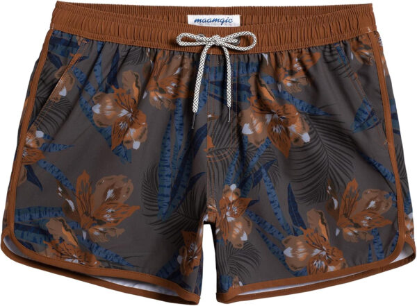 689a56137b0995db7d8d37b82c3c3ac7b58695f80f7310fb6526f.jpg maamgic Mens Swim Trunks Retro Swim Shorts 4 Way Stretch with Mesh Vintage 80s 90s Quick Dry Swimsuits Board Shorts