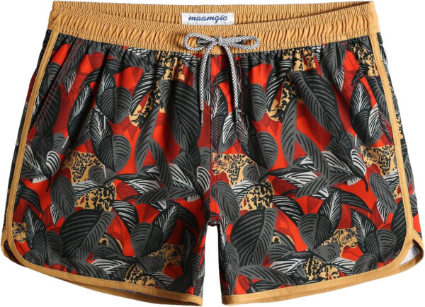 689a5620e388c40ffa6fa324f679a4deaf245257a52d1fd411daa.jpg maamgic Mens Swim Trunks Retro Swim Shorts 4 Way Stretch with Mesh Vintage 80s 90s Quick Dry Swimsuits Board Shorts