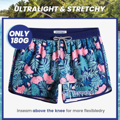 689a56376dddd3c7723b458213064cf03575ff2906c4ea197c996.jpg maamgic Mens Swim Trunks Retro Swim Shorts 4 Way Stretch with Mesh Vintage 80s 90s Quick Dry Swimsuits Board Shorts