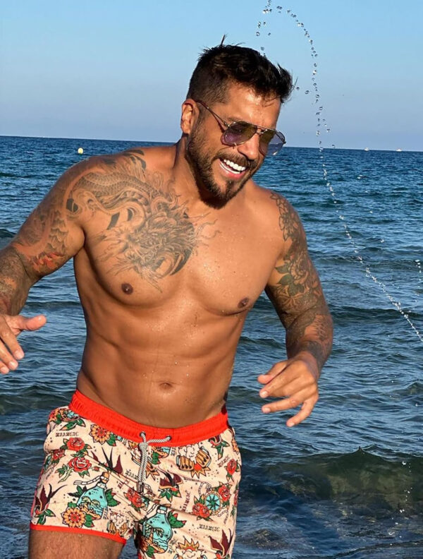 689a565a5cadd8d5210d0ae74789038d887af4c4a538345e7b02e.jpg maamgic Mens Swim Trunks Retro Swim Shorts 4 Way Stretch with Mesh Vintage 80s 90s Quick Dry Swimsuits Board Shorts
