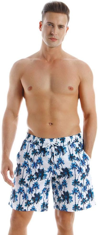 689a5830737a2681d7556501a345a0ef9b00c6de4ce5eadd2ada6.jpg Couples Matching Swimsuit High Waist, Blue Coconut Trees, Beach Bathing Matching Swimwear