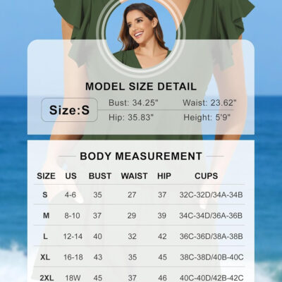 Smismivo Swim Romper with Built in Bra and Pockets Swim Dress Modest One Piece Swimsuit Full Coverage Bathing Suit