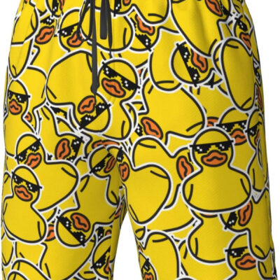 FREEHOTU Men's Swim Trunks Beach Board Shorts Quick Dry Swimwear Sports with Pockets