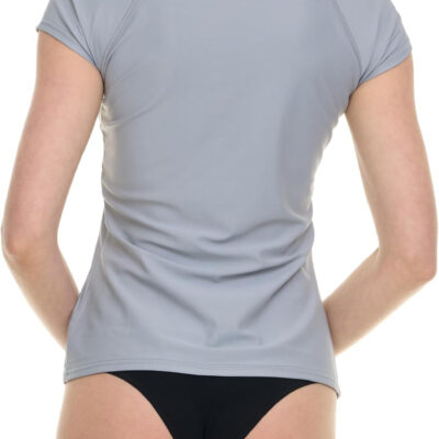 Hurley Rash Guard for Women, Short Sleeve Swim Shirts for Women Rashguard, UPF 50+ SPF & UV Protection