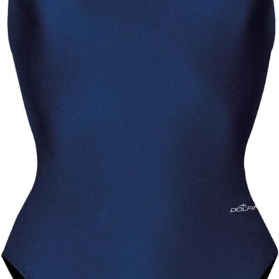 689a5af040ac04843b4c38eb954df2eb466b8744110cd72fa408e.jpg Dolfin Swimwear Athletic One Piece Swimsuit - Pro Racerback Straps and Keyhole Back for Training, Sports, and Fitness