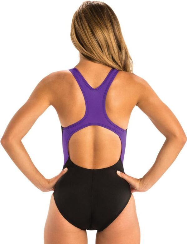 689a5af6d81be6a045344ff85814f1f58c503769c90ea437495cf.jpg Dolfin Swimwear Athletic One Piece Swimsuit - Pro Racerback Straps and Keyhole Back for Training, Sports, and Fitness