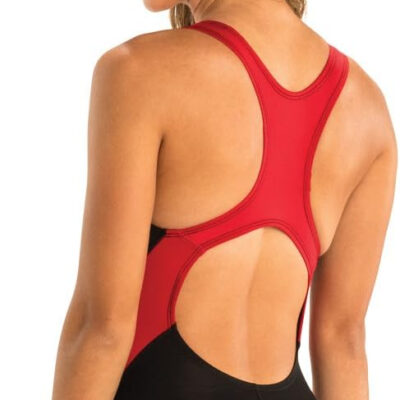 689a5af99a996a83d346ae73236f6fcf3cef7392824bcdffd5682.jpg Dolfin Swimwear Athletic One Piece Swimsuit - Pro Racerback Straps and Keyhole Back for Training, Sports, and Fitness