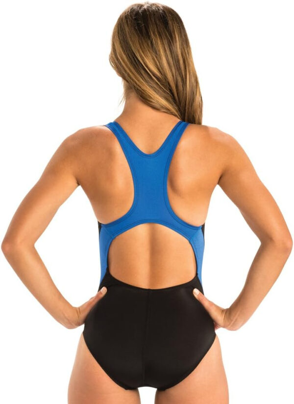 689a5afddf86324b4234e7049b1732223a4ddc1557576920e4a8d.jpg Dolfin Swimwear Athletic One Piece Swimsuit - Pro Racerback Straps and Keyhole Back for Training, Sports, and Fitness