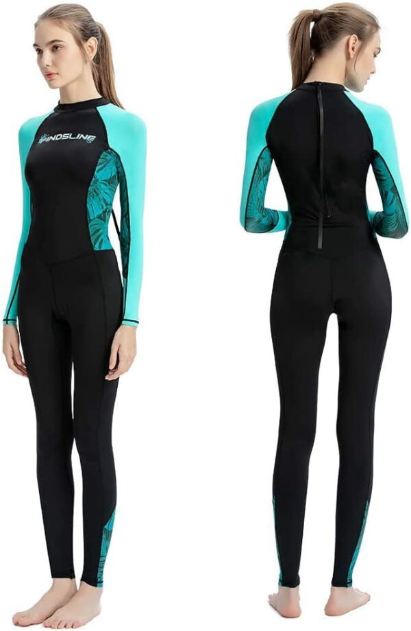 689a5bd8f3038d1b6471bfec20f2d9ecd996725d200d1b1b68154.jpg Dive Skins Full Body Swimsuit Wetsuit Scuba Rash Guard Diving Suit for Women Men Adult, Long Sleeve Swimwear One Piece UV Protection Quick Dry Sunsuit for Surfing Snorkeling Kayaking