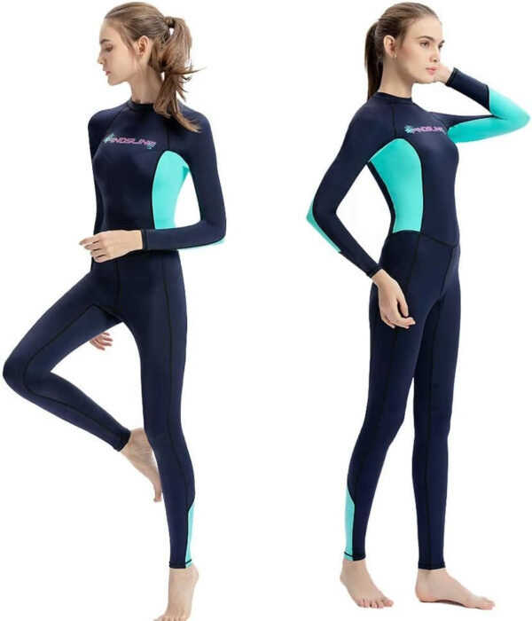 689a5bdb888c7fdeed420af636f92ceb63fe82d2efc7193589536.jpg Dive Skins Full Body Swimsuit Wetsuit Scuba Rash Guard Diving Suit for Women Men Adult, Long Sleeve Swimwear One Piece UV Protection Quick Dry Sunsuit for Surfing Snorkeling Kayaking