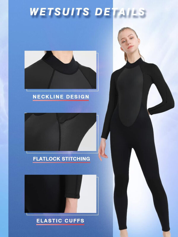 689a5c2fa3daec3c25680924d2bc8dd91ea9389575dcf75d4e49c.jpg Full Mens Womens Wetsuit 3mm Neoprene Diving Scuba Swimming Thermal Wet Suits Front/Back Zipper Cold Water Warm Swimsuit