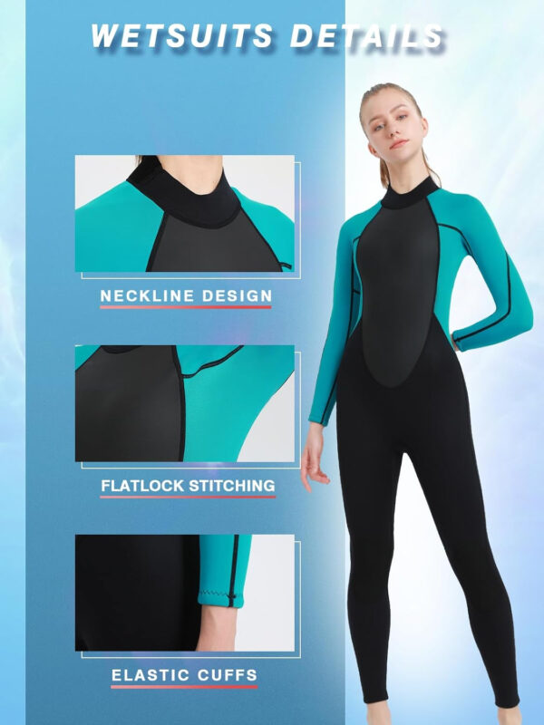 689a5c3e9e58158623d1cc82aa771f01c62de9028ec3d5f6fd0b6.jpg Full Mens Womens Wetsuit 3mm Neoprene Diving Scuba Swimming Thermal Wet Suits Front/Back Zipper Cold Water Warm Swimsuit