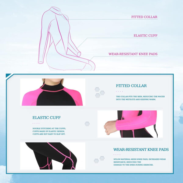 689a5c6a2816a5acd3668c521917a601822407288408074eff173.jpg Full Mens Womens Wetsuit 3mm Neoprene Diving Scuba Swimming Thermal Wet Suits Front/Back Zipper Cold Water Warm Swimsuit