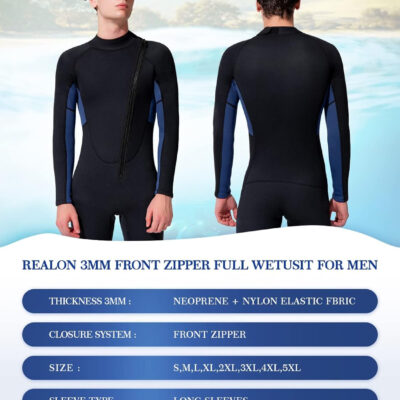 689a5c7fa3f5b4a8a659595347f4d8f689044b12f3c89c40a2a03.jpg Full Mens Womens Wetsuit 3mm Neoprene Diving Scuba Swimming Thermal Wet Suits Front/Back Zipper Cold Water Warm Swimsuit