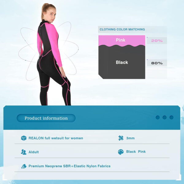 689a5c99d79c945757d0e480cce60f0e2517fc4456e182deac466.jpg Full Mens Womens Wetsuit 3mm Neoprene Diving Scuba Swimming Thermal Wet Suits Front/Back Zipper Cold Water Warm Swimsuit