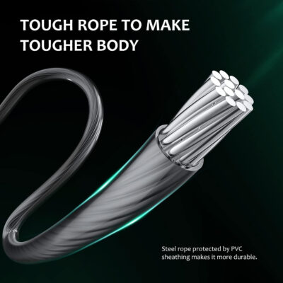 689a5f24996c52dafdae78cca0bc923555df37dab690c34b96fb2.jpg Jump Rope, H Handio Jump Rope with Counter, Workout Jumping Rope with Steel Ball Bearings, Adjustable Length Speed Skipping Rope for Men Women Kids Home Gym, Crossfit, Fitness Exercise