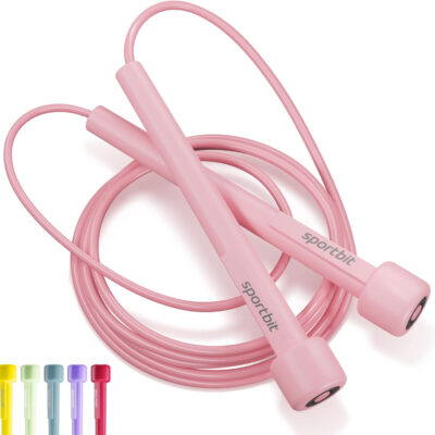 Adjustable Jump Rope for Fitness and Exercise – Skipping Rope for Cardio, Boxing, and Weight Loss – Speed Rope perfect for Men & Women