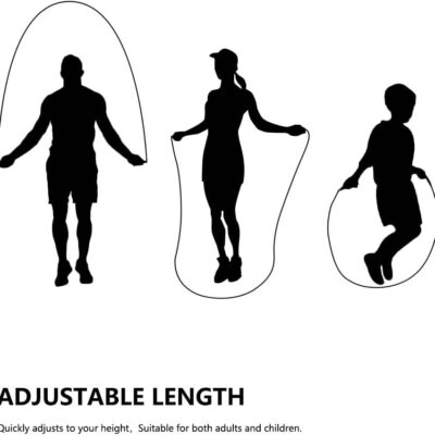 689a62bfac01d5c977f2296edc5ea0eb9e9253d13a07b030553fa.jpg Jump Rope, Adjustable Jump Ropes for Fitness for Women Men and Kids Tangle-Free Rapid Speed Jumping Rope Cable with Ball Bearings Exercise&Slim Body at Home School Gym