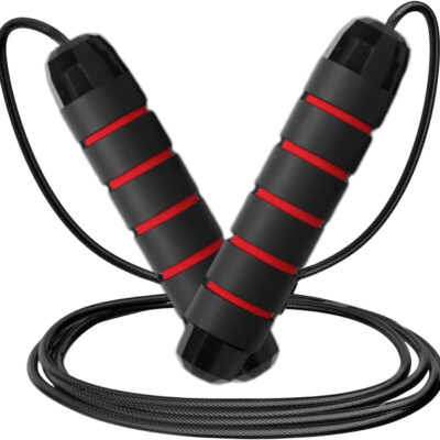 689a635facc6f2d7edb853d94167d35a1071035d1c26aa1e49fdb.jpg Adjustable Jump Rope for Workout - All-Purpose Exercise Jump Rope Kids & Adults Love with Tangle-Free, Comfortable Foam Handles - Best Slimming, Cardio & Endurance Training