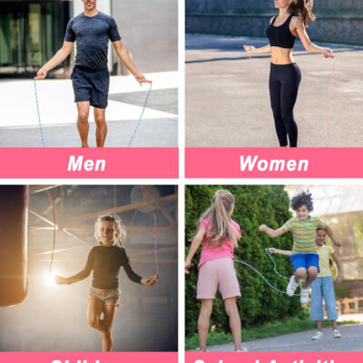 689a63bd6dbfccf4745f094f7e4658d044c8462a7638d0d782e95.jpg Jump Rope for Women Men Kids, EGOSKY Adjustable Wooden Handle Skipping Rope for Adult Boys Girls Fitness Exercise Outdoor Activity