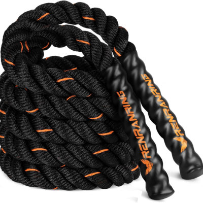 689a63e4b9260dcbce1c19eddbcfedc9fd89661e290c8eba31da8.jpg Weighted Jump Rope for Men and Women, 3lb 4lb 5lb Adult Heavy Skipping Rope, Jumprope for Fitness,Workout Equipment, Fitness Equipment for Home Gym Exercise,Improve Strength and Building Muscle