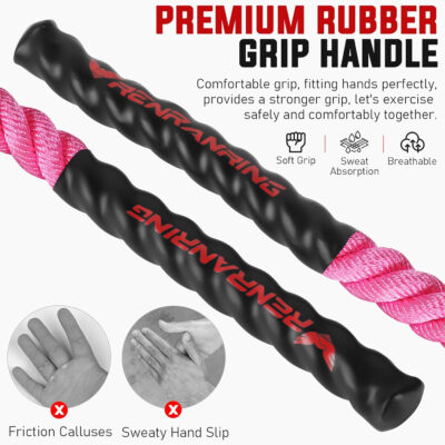 689a63f1919bb997204923df2be66e3a22a2b53253a008ae1c51f.jpg Weighted Jump Rope for Men and Women, 3lb 4lb 5lb Adult Heavy Skipping Rope, Jumprope for Fitness,Workout Equipment, Fitness Equipment for Home Gym Exercise,Improve Strength and Building Muscle