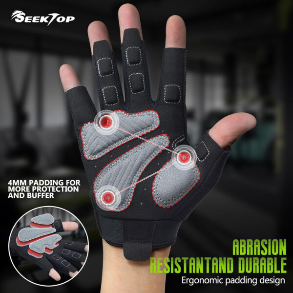 689a66f3eec5e05db8e73b927196768367827dffc278b10cf0a9c.jpg Seektop Workout Gloves for Men and Women, Weight Lifting Gloves with Full Protection, Excellent Grip, Gym, Breathable Exercise Gloves for Weightlifting, Fitness, Training