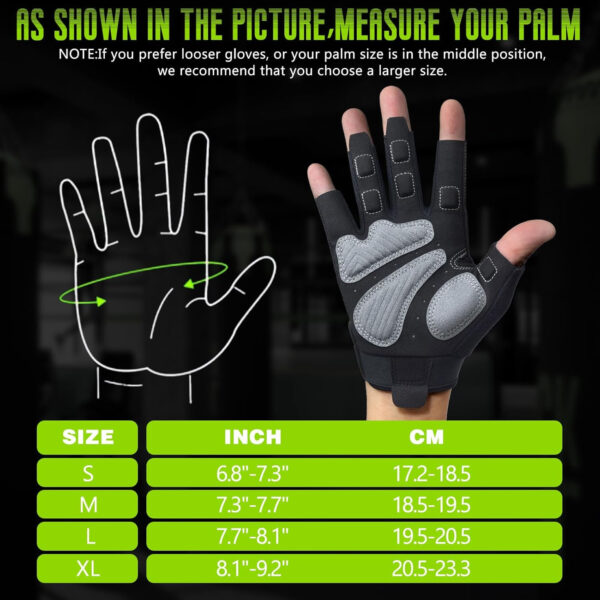 689a66f780c567429ab02f42abd05056d6c8b35939846ca120987.jpg Seektop Workout Gloves for Men and Women, Weight Lifting Gloves with Full Protection, Excellent Grip, Gym, Breathable Exercise Gloves for Weightlifting, Fitness, Training
