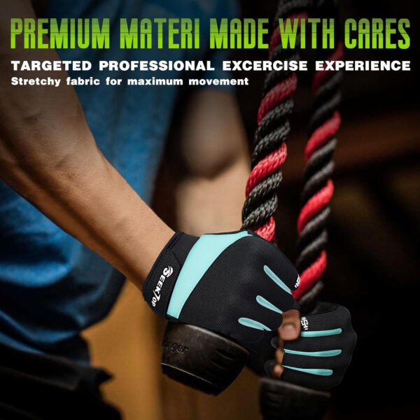 689a66fd507aedfab2da077018e4a1151b46a01b31a55ecce0912.jpg Seektop Workout Gloves for Men and Women, Weight Lifting Gloves with Full Protection, Excellent Grip, Gym, Breathable Exercise Gloves for Weightlifting, Fitness, Training