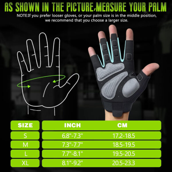 689a66fe7c16e7af88236511f6907d2bba9add09a94da1ad24b8e.jpg Seektop Workout Gloves for Men and Women, Weight Lifting Gloves with Full Protection, Excellent Grip, Gym, Breathable Exercise Gloves for Weightlifting, Fitness, Training