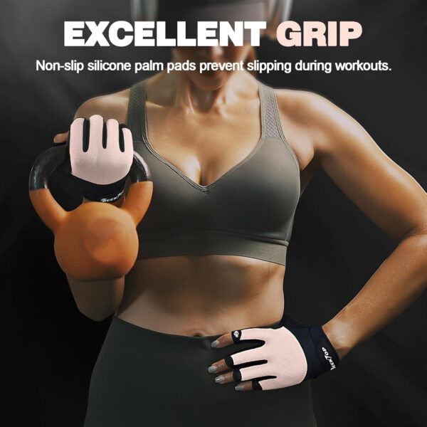 689a6738b85e954072b609efa1f56a4ebcc8dee2a2ca5dec979cf.jpg Seektop Breathable Workout Gloves for Women & Men, Thick Padded Weight Lifting Gloves, Full Palm Protection, Excellent Grip for Gym Fitness and Training, Exercise, Cycling