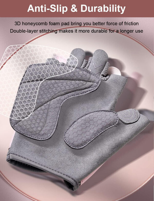 689a67593f005361adb7ff00b5d7d282e96c4345b11e4467dd114.jpg Workout Gloves - Gym & Fitness Gloves for Women, Hand Protection for Working Out