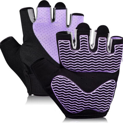 689a68341075fcf9e0a7374b3f227977f0d1b3466154d6d221db7.jpg Sunnex Gym Gloves - Fingerless, Breathable Workout Gloves for Weightlifting, Cycling & More