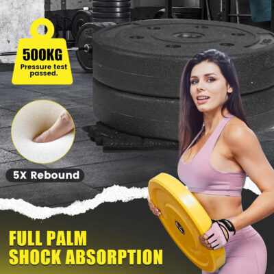 689a6869ab9ae3119e82609e7ee3c34af745fb806f6cad64c2b5d.jpg Ventilated Weight Lifting Gloves, Thick Padded Gym Gloves with Full Palm Protection & Grip & Shock Absorption for Women & Men's Fitness Training